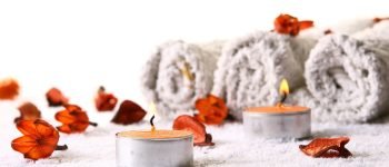 A variety of luxurious spa products designed for relaxation, rejuvenation, and self-care